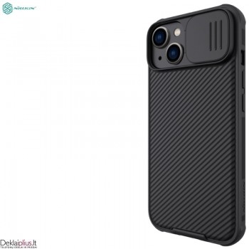 Nillkin Camshield dėklas su kameros apsauga - juodas (telefonui Apple Iphone 14 Plus)